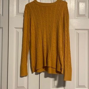 Yellow sweater
